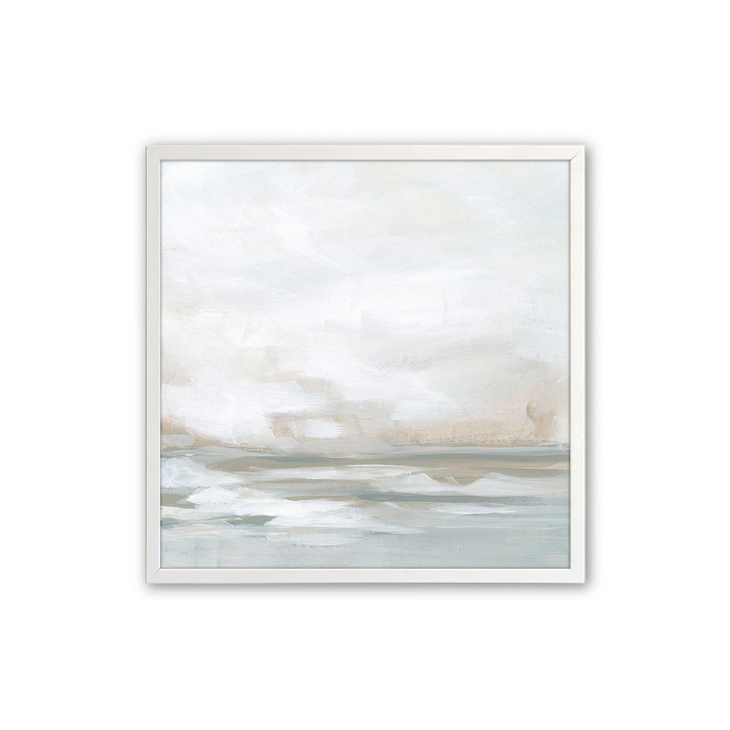 [Color:Opaque White], Picture of art in a Opaque White frame