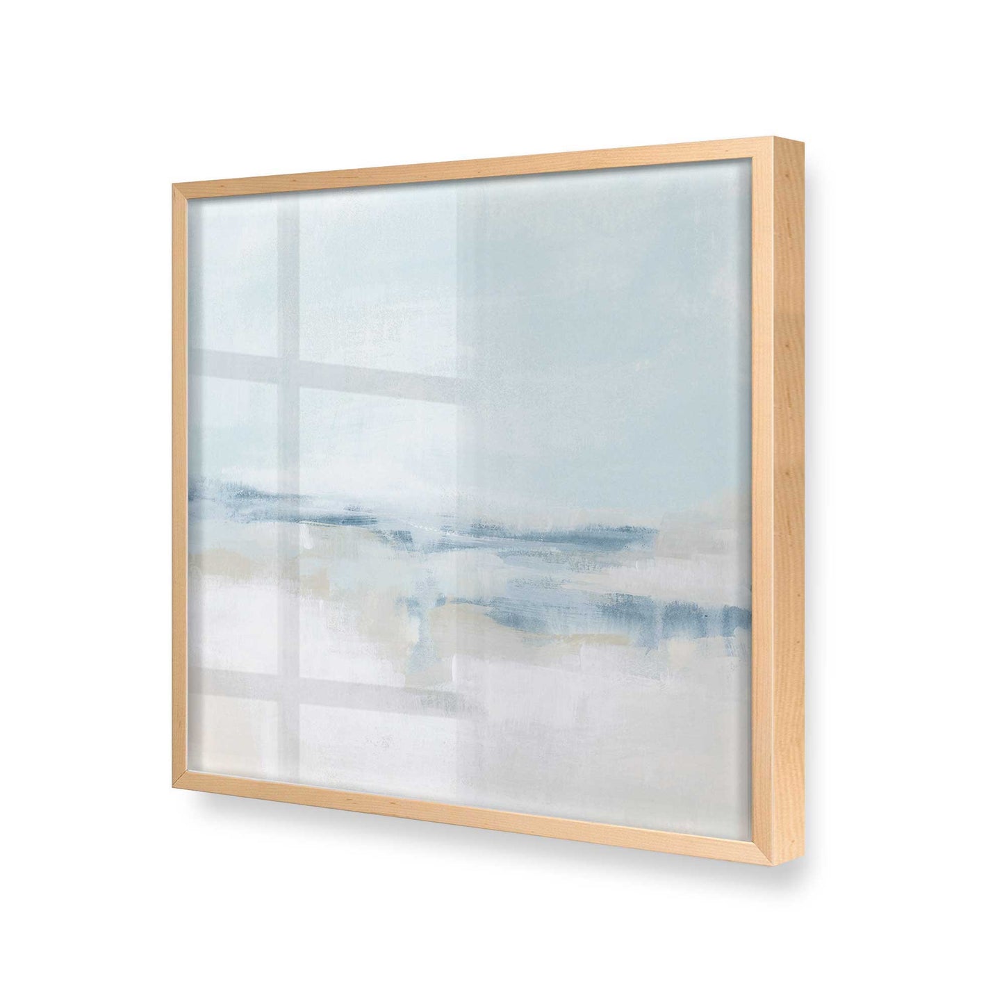 [Color:Raw Maple], Picture of art in a Raw Maple frame at an angle