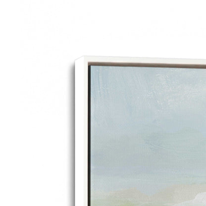 [Color:Opaque White], Picture of art in a White frame at an angle