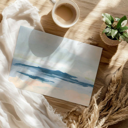 Soft Coastal Layers II Print