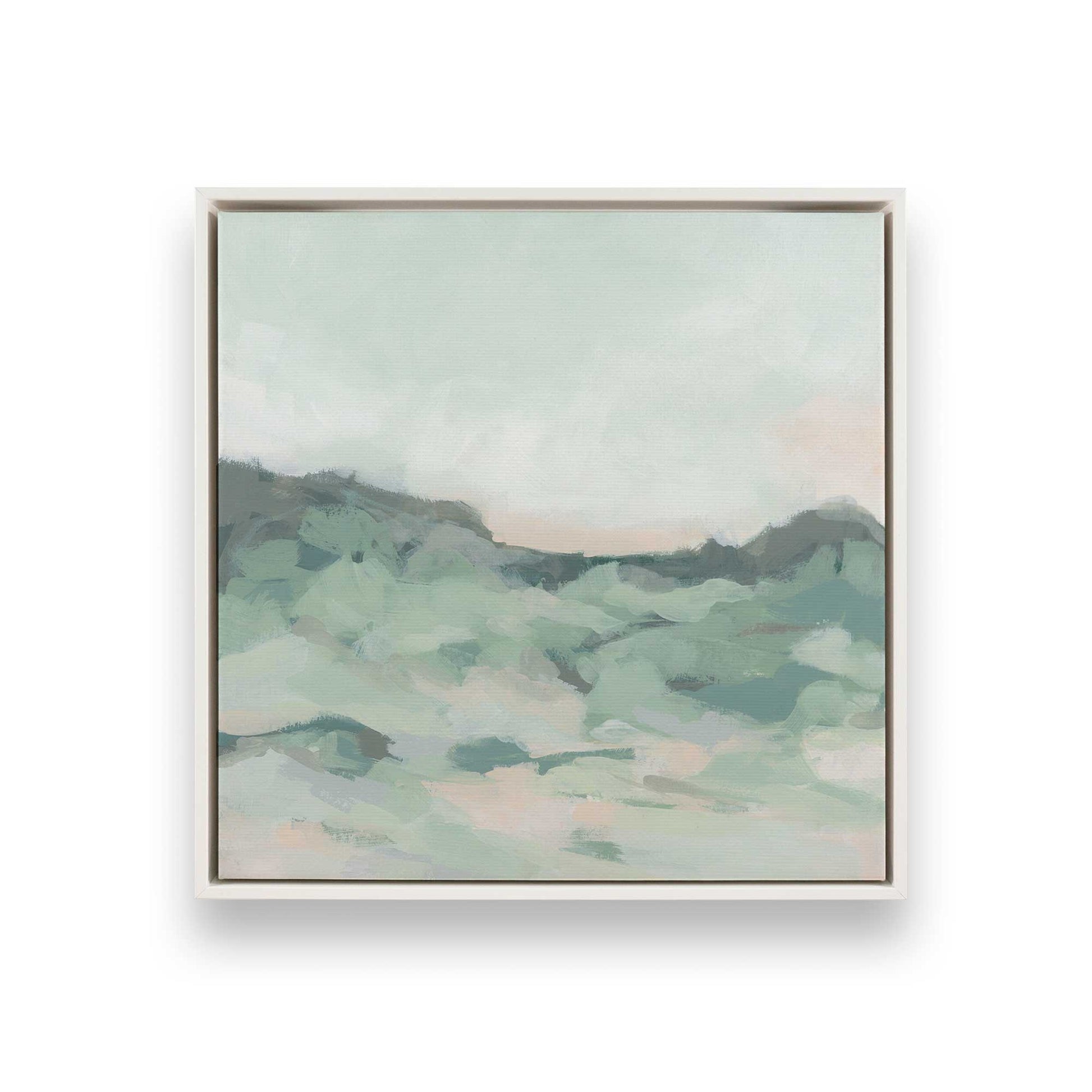 [Color:Opaque White], Picture of art in a White frame