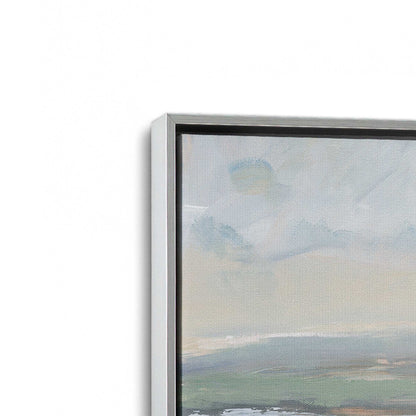 [Color:Polished Chrome], Picture of art in a Polished Chrome frame at an angle