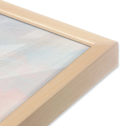 [Color:Raw Maple], Picture of art in a Raw Maple frame at an angle