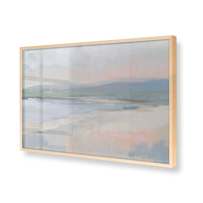 [Color:Raw Maple], Picture of art in a Raw Maple frame of the corner