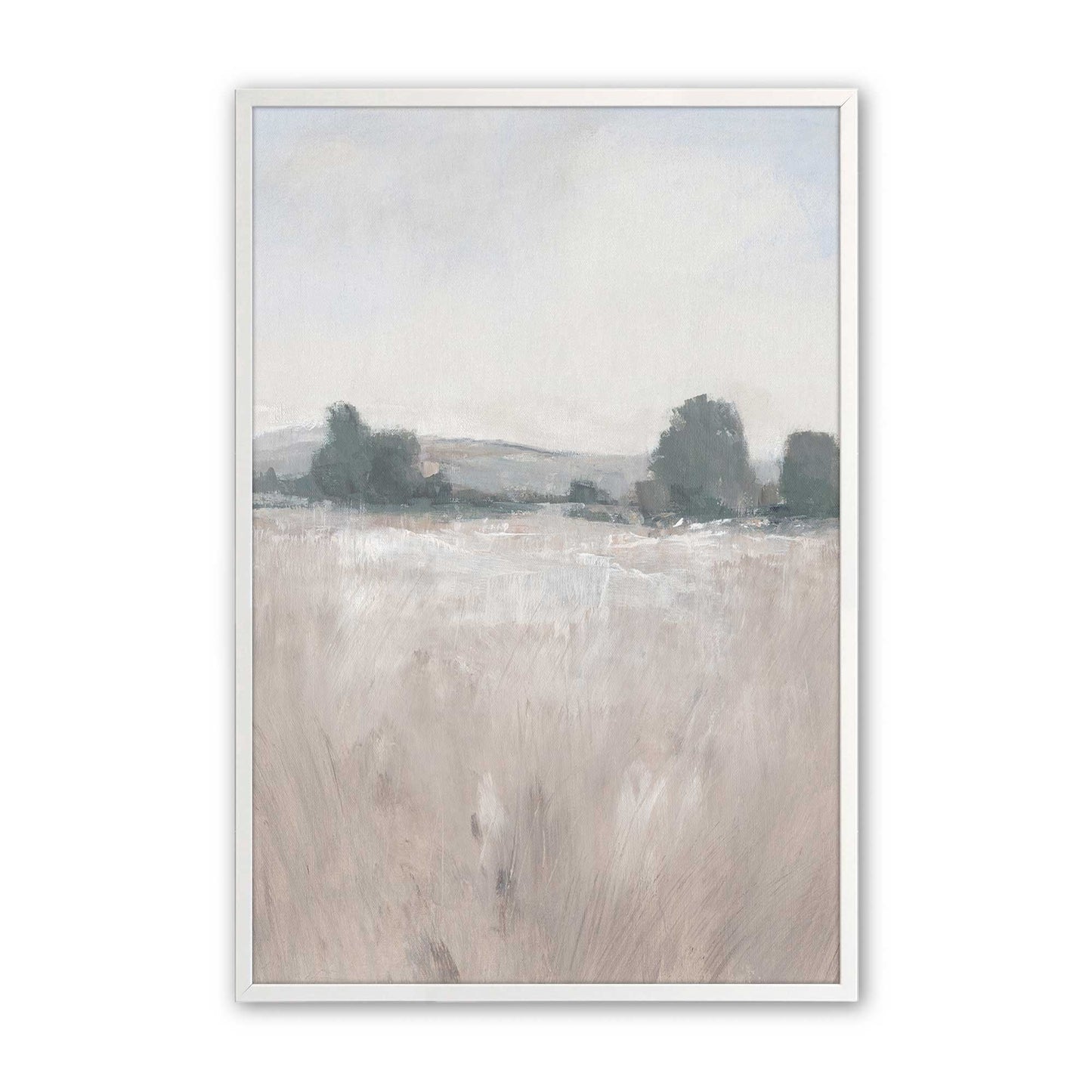 [Color:Opaque White], Picture of art in a Opaque White frame