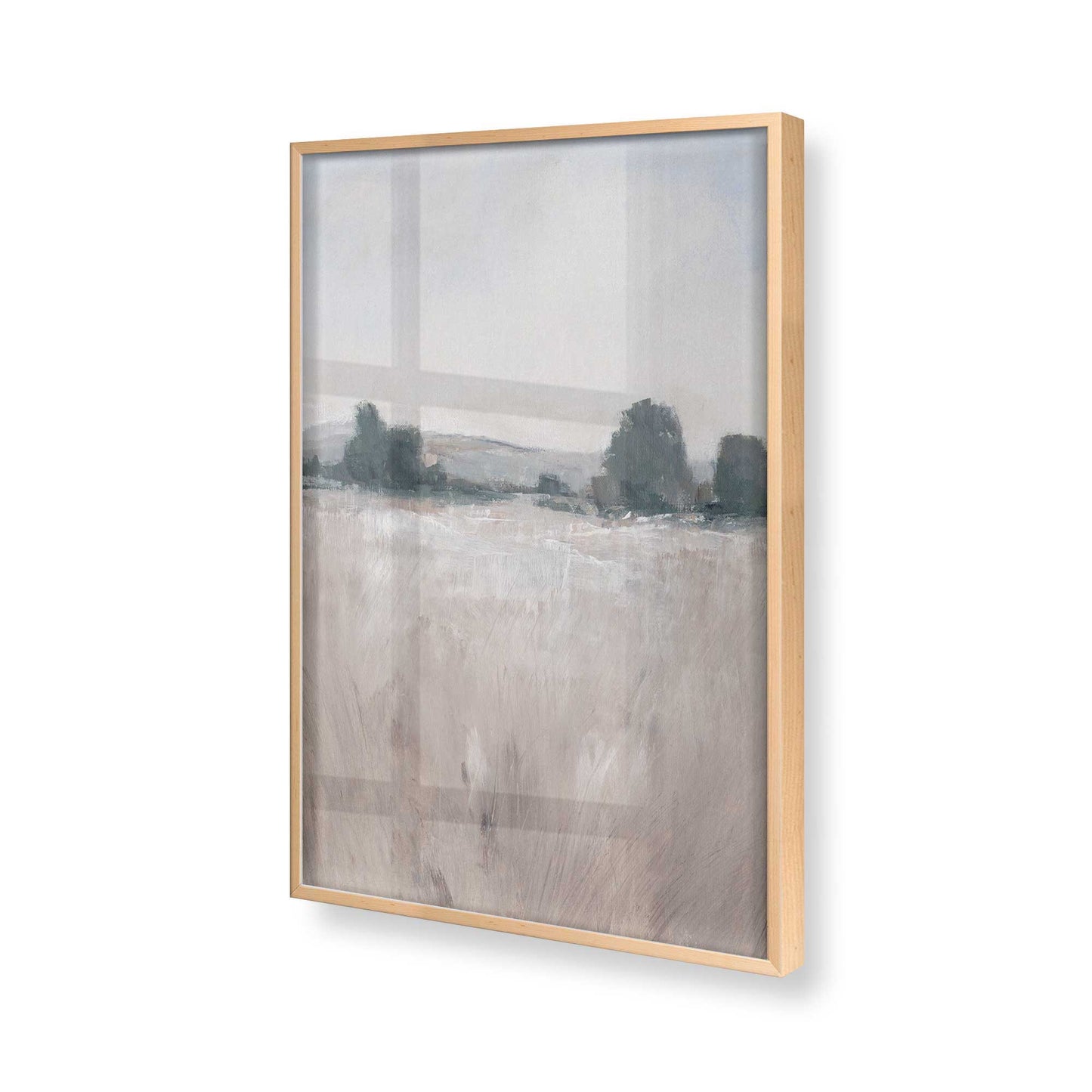 [Color:Raw Maple], Picture of art in a Raw Maple frame of the corner