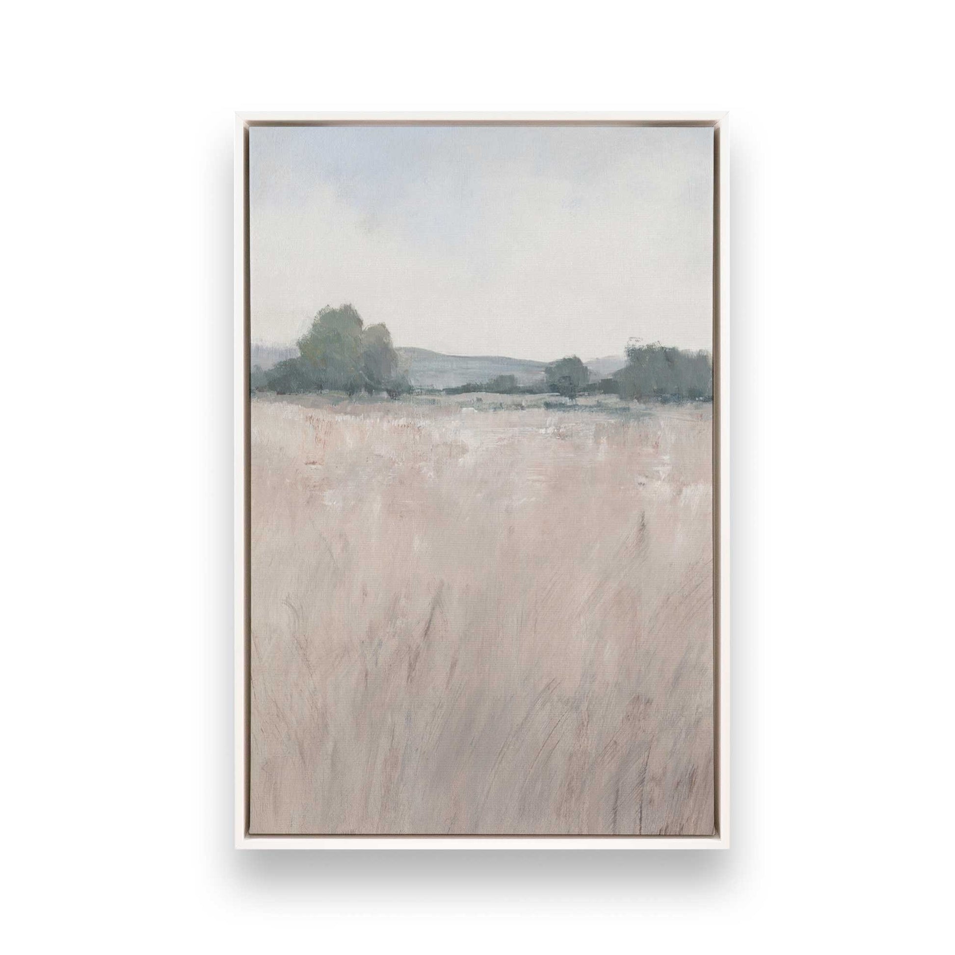 [Color:Opaque White], Picture of art in a White frame