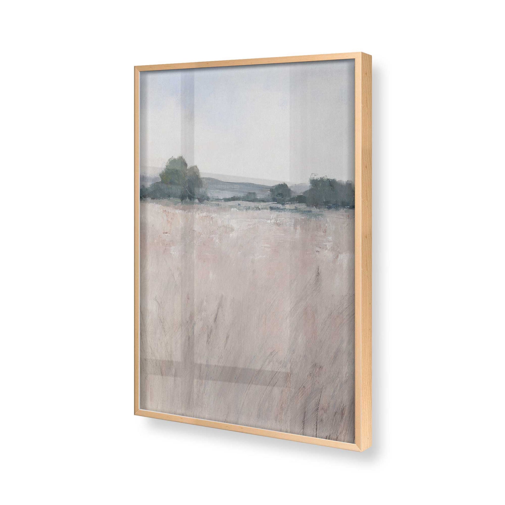 [Color:Raw Maple], Picture of art in a Raw Maple frame of the corner