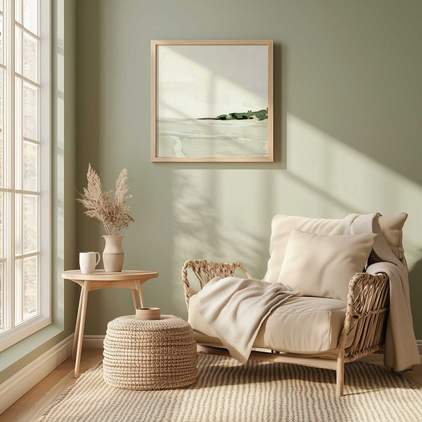 Picture of art in a room