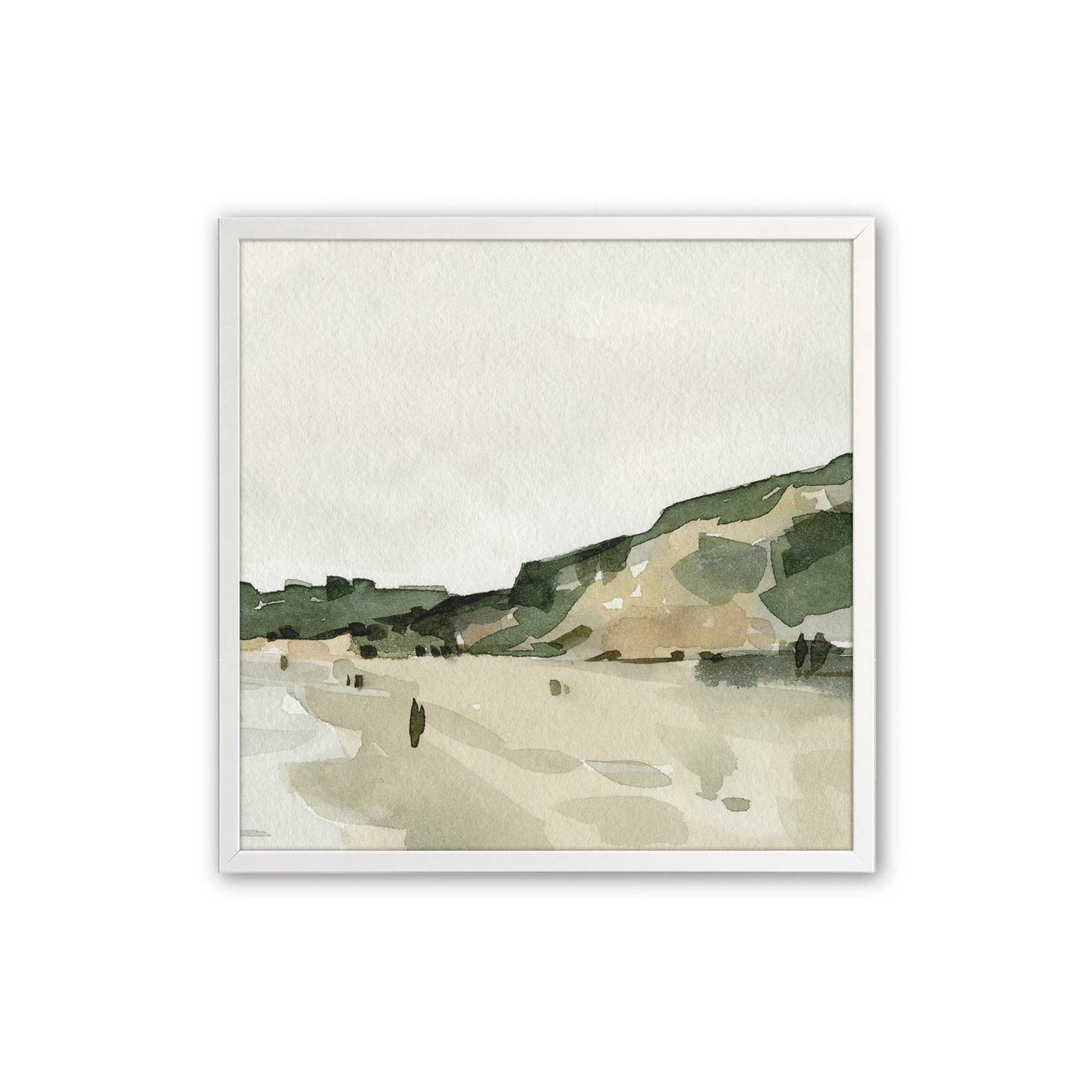 [Color:Opaque White], Picture of art in a Opaque White frame