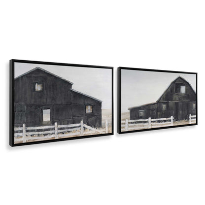 [Color:Satin Black], Picture of art in a Satin Black frame at an angle