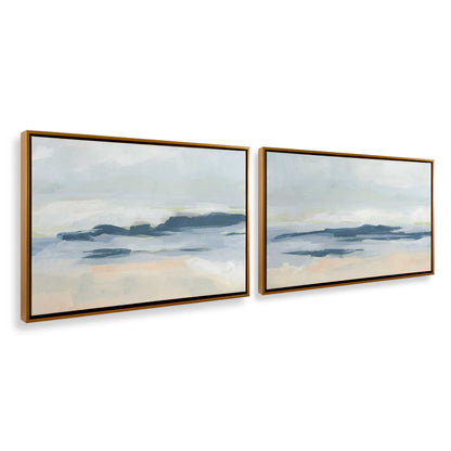 [Color:Polished Gold], Picture of art in a Polished Gold frame at an angle