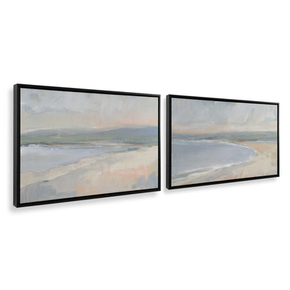 [Color:Satin Black], Picture of art in a Satin Black frame at an angle