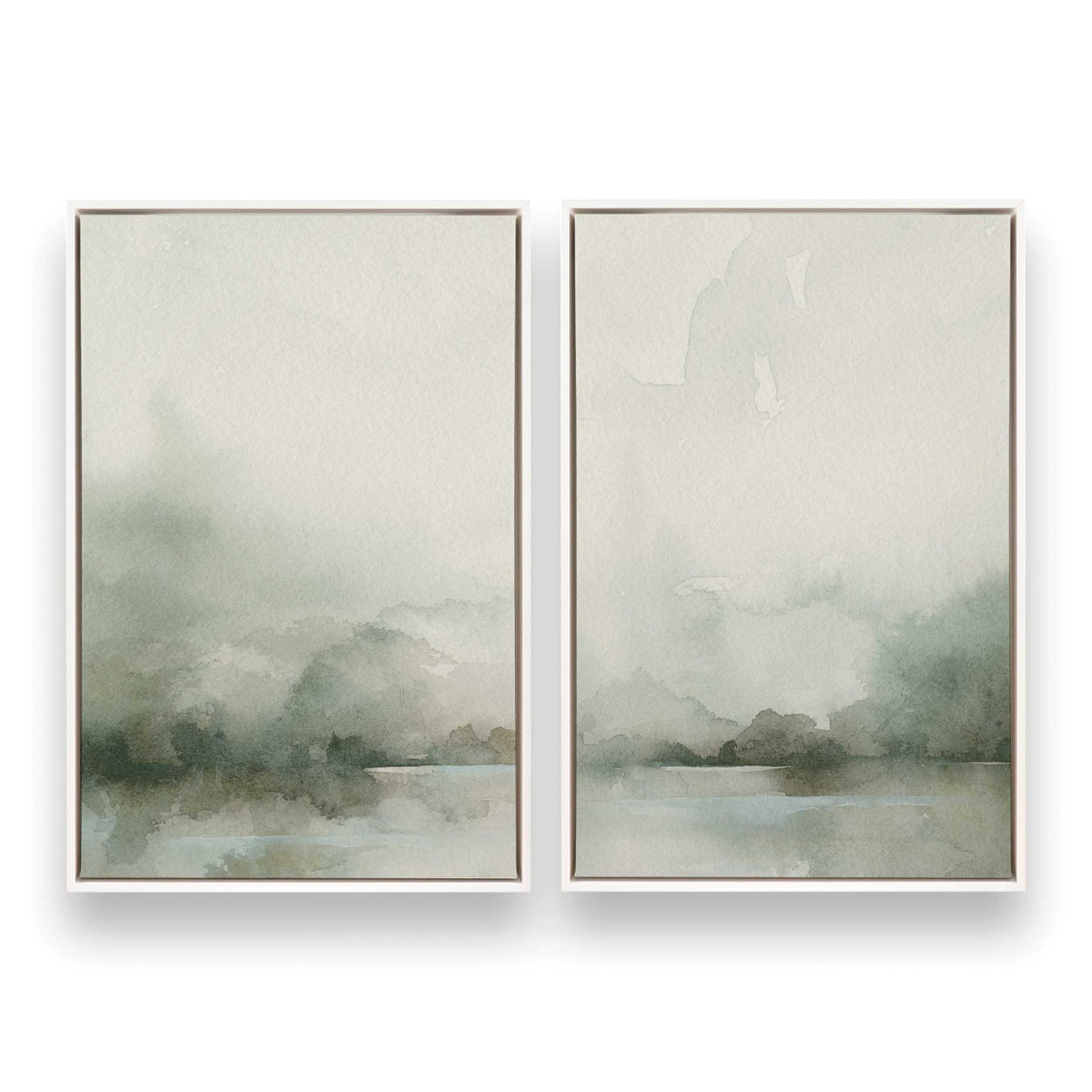 [Color:Opaque White], Picture of art in a White frame