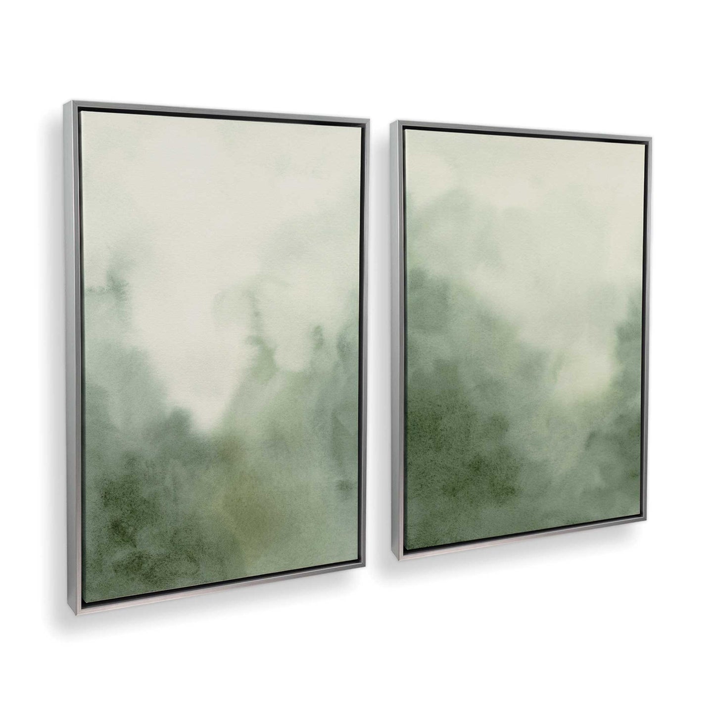 [Color:Polished Chrome], Picture of art in a Polished Chrome frame at an angle