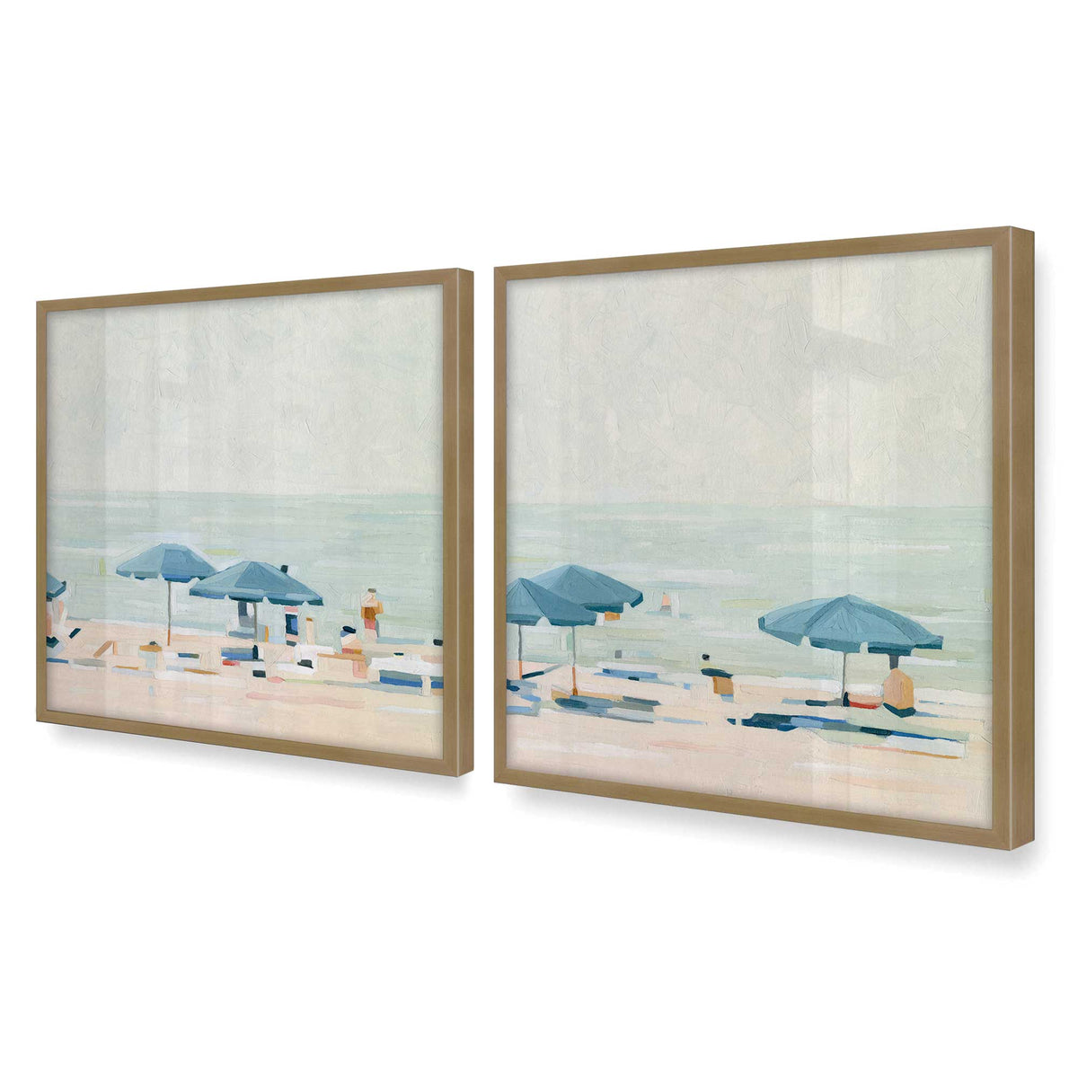 [Color:Brushed Gold], Picture of art in a Brushed Gold frame of the corner