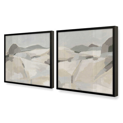 [Color:Satin Black], Picture of art in a Satin Black frame at an angle