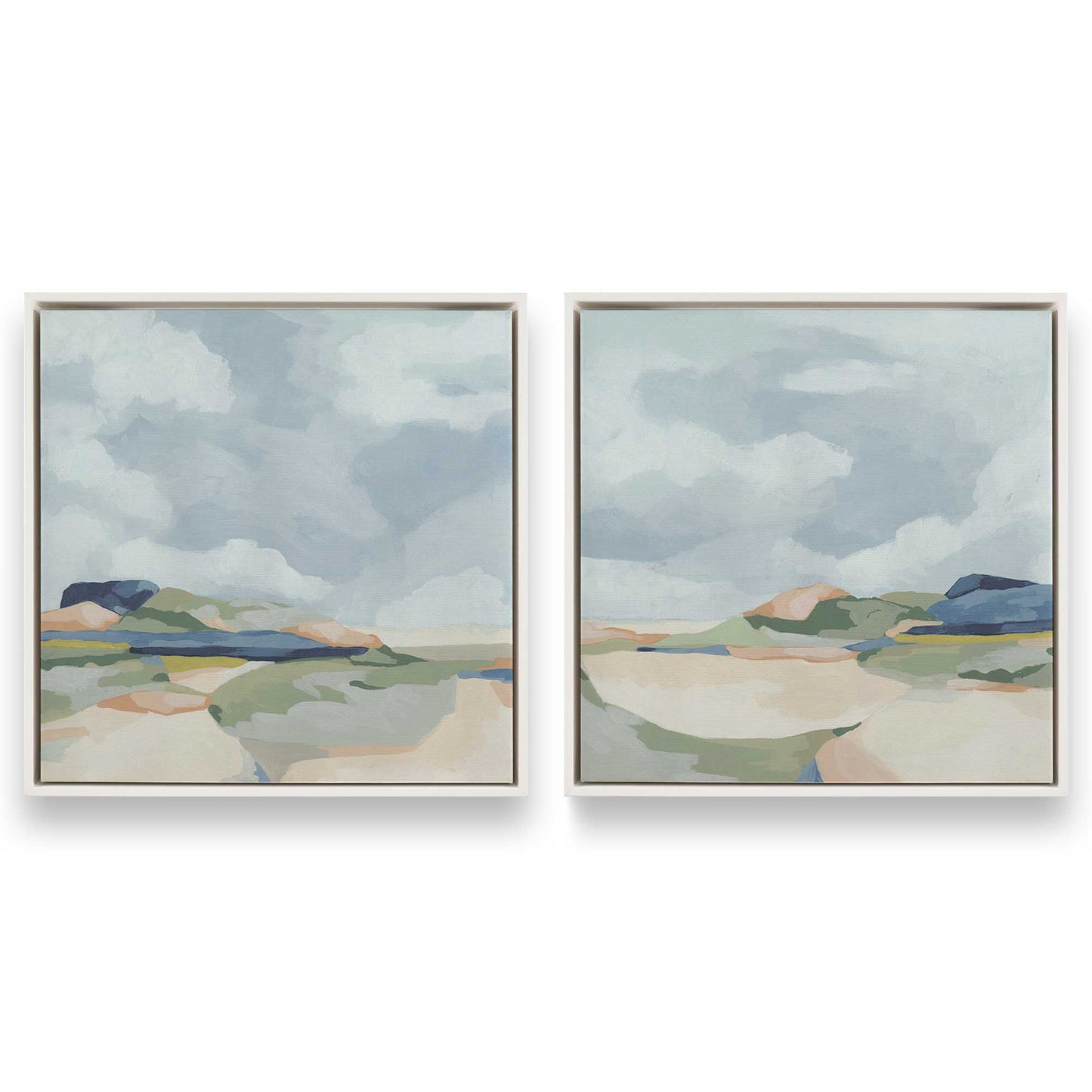 [Color:Opaque White], Picture of art in a White frame