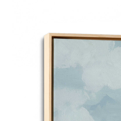 [Color:American Maple], Picture of art in a American Maple frame at an angle