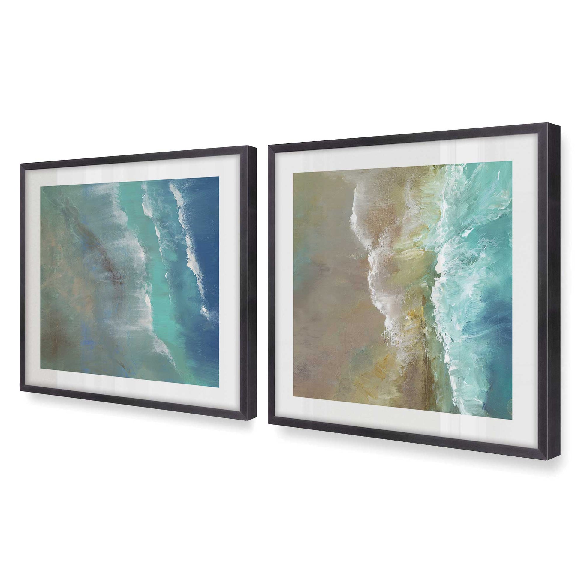 [Color:Weathered Zinc], Picture of art in a Weathered Zinc frame of the corner