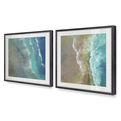 [Color:Weathered Zinc], Picture of art in a Weathered Zinc frame of the corner