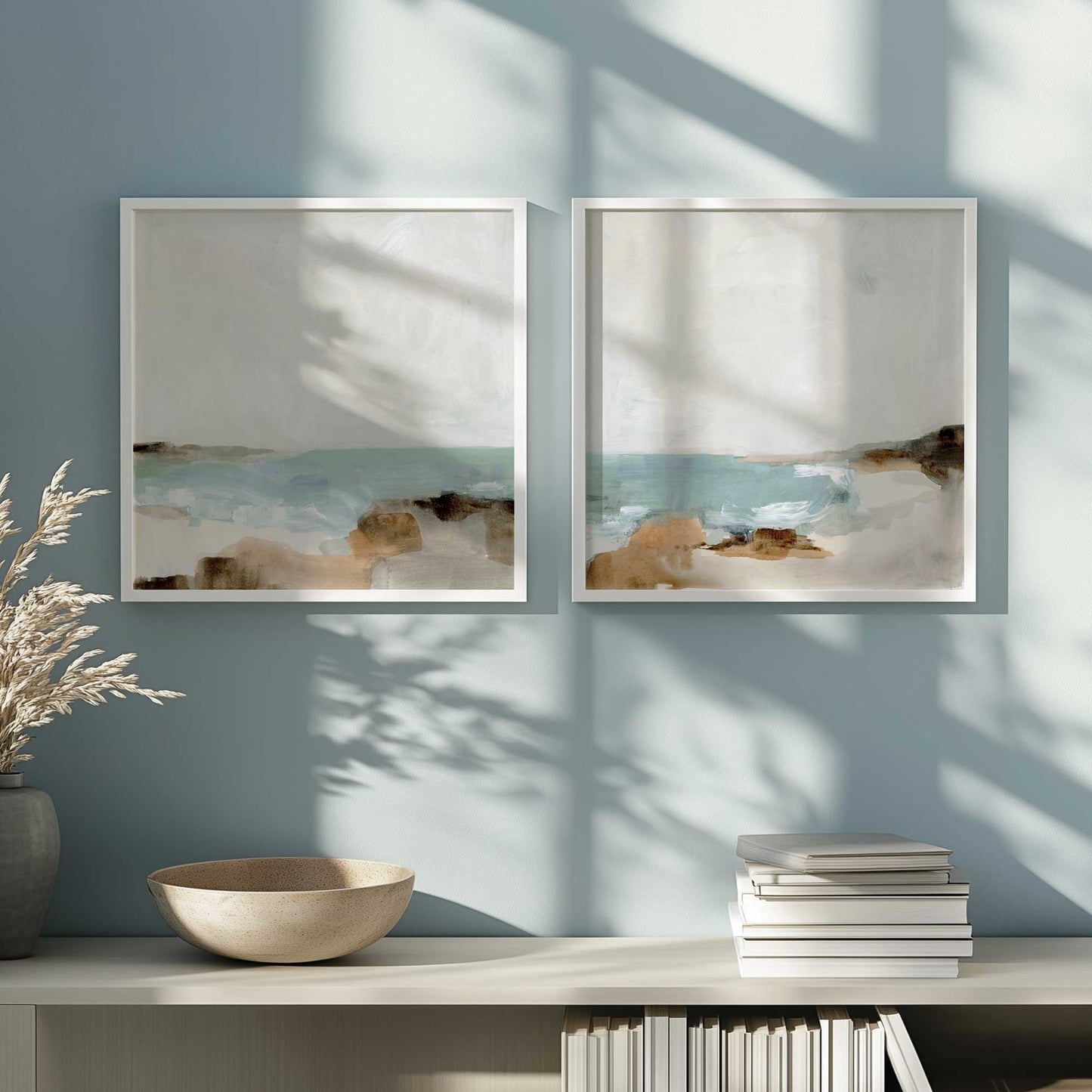 [Color:Opaque White], Picture of art in a Opaque White frame