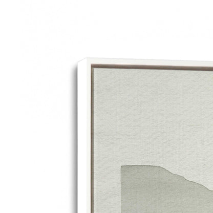 [Color:Opaque White], Picture of art in a White frame at an angle