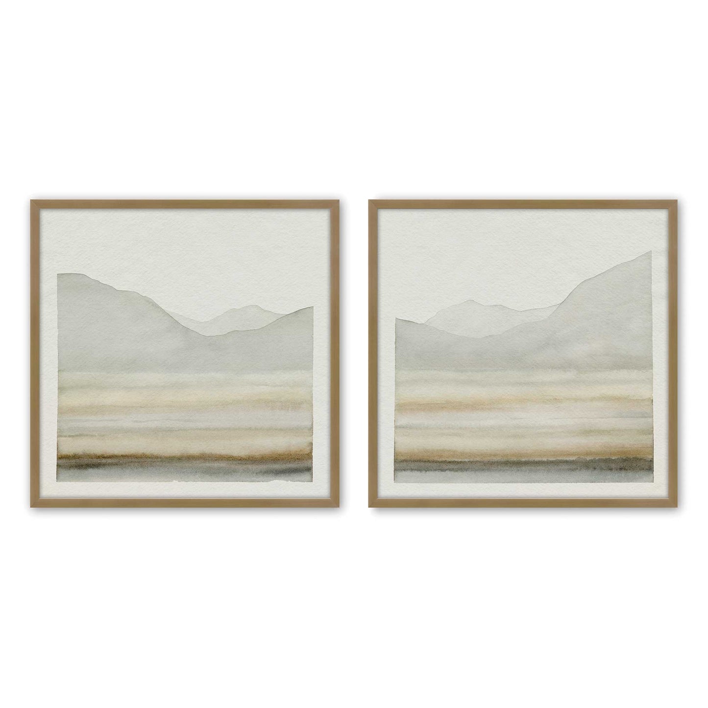 [Color:Brushed Gold], Picture of art in a Brushed Gold frame