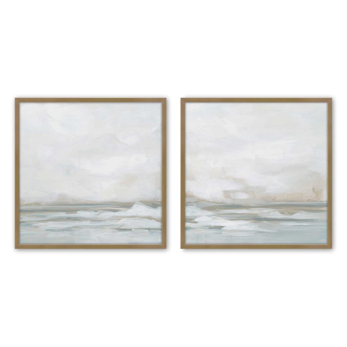 [Color:Brushed Gold], Picture of art in a Brushed Gold frame