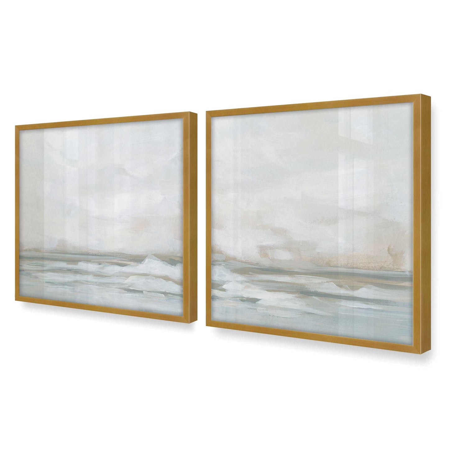 [Color:Polished Gold], Picture of art in a Polished Gold frame of the corner