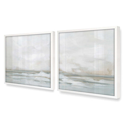 [Color:Opaque White], Picture of art in a Opaque White frame at an angle