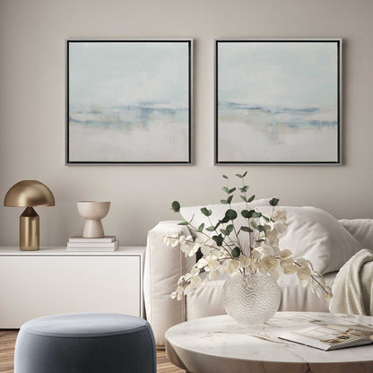 [Color:Opaque White], Picture of art in a White frame