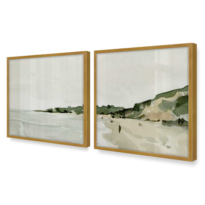 [Color:Polished Gold], Picture of art in a Polished Gold frame of the corner