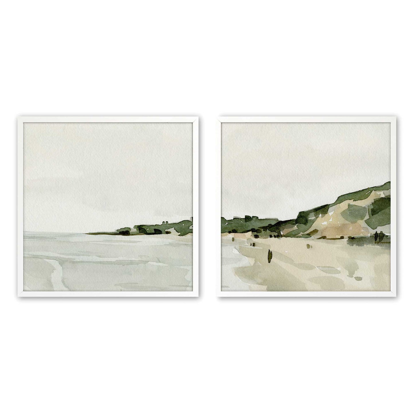 [Color:Opaque White], Picture of art in a Opaque White frame