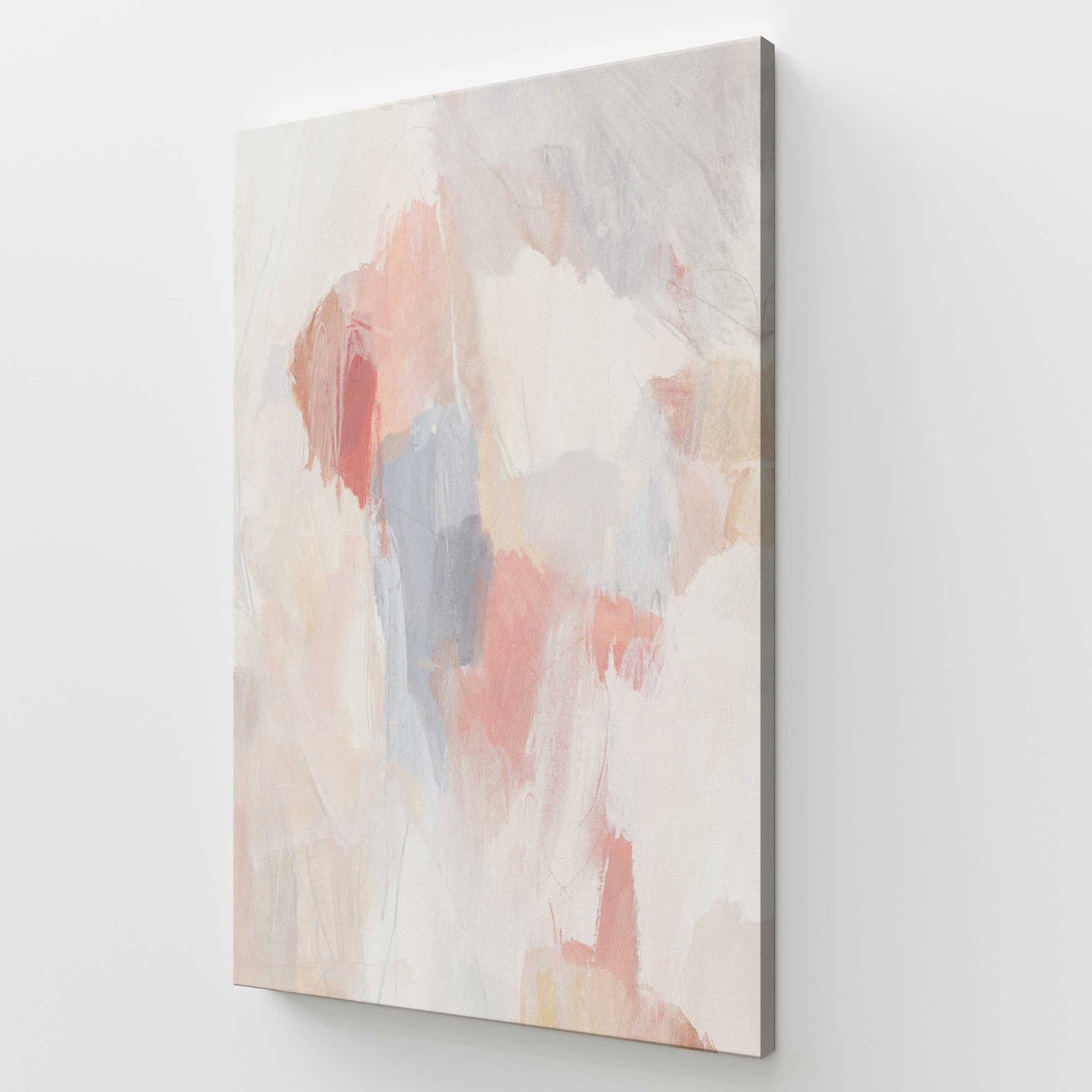 [Color:Stretched Canvas], Picture of art at an angle