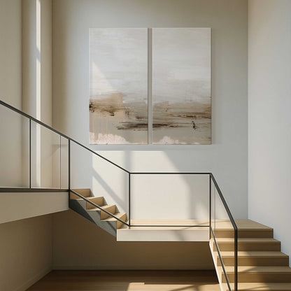 [Color:Stretched Canvas], Picture of art in a room