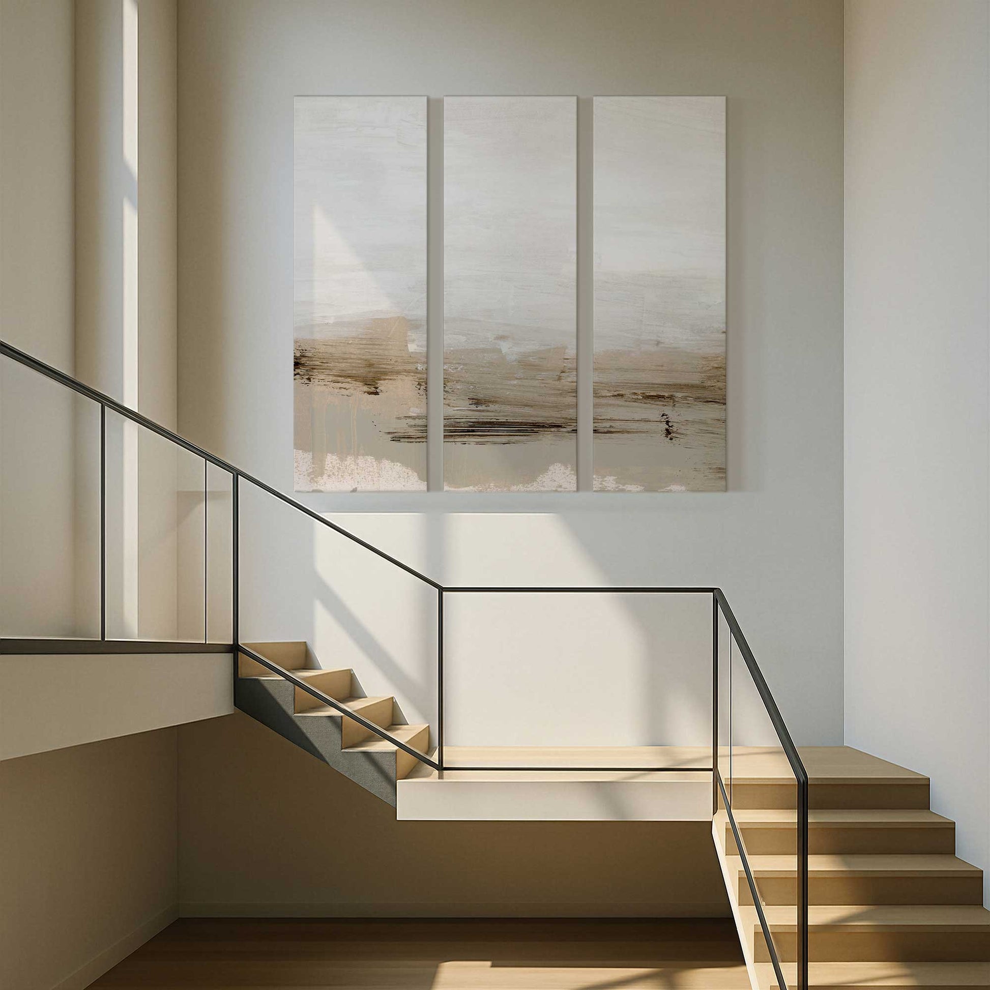 [Color:Stretched Canvas], Picture of art in a room