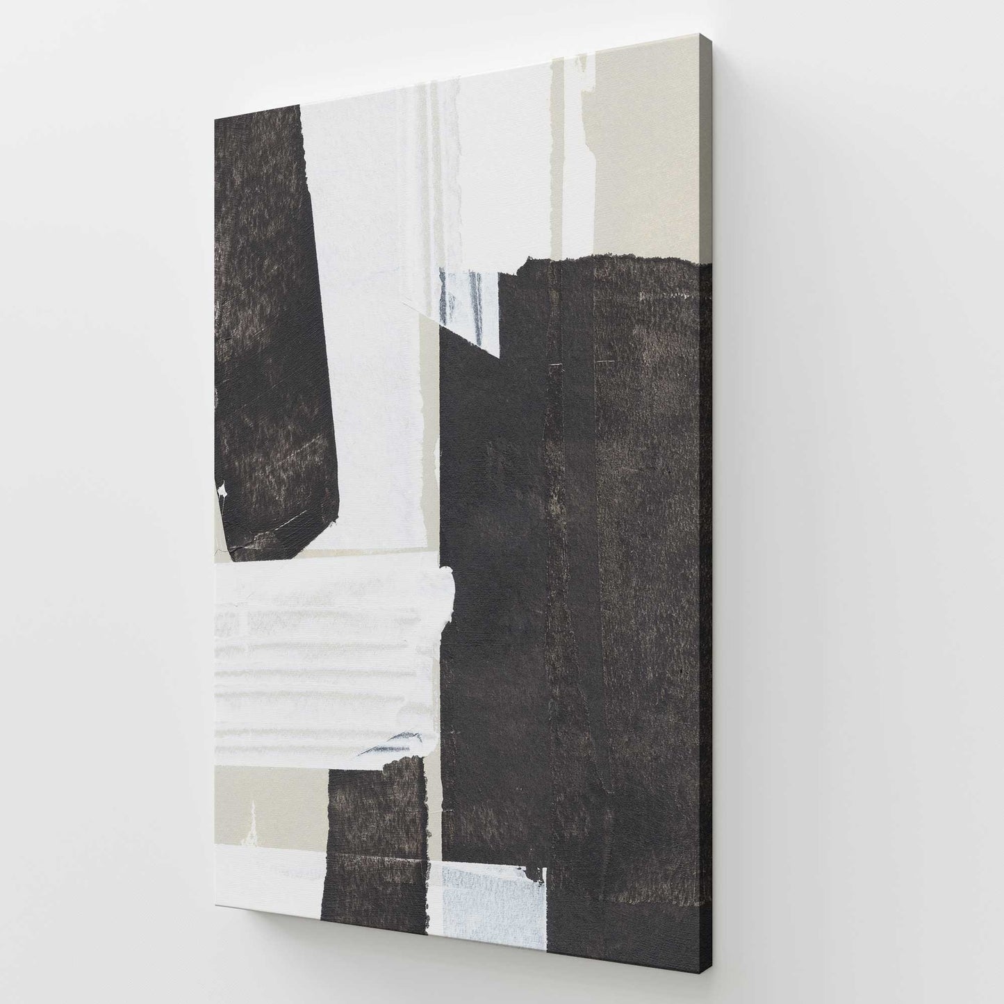 [Color:Stretched Canvas], Picture of art at an angle