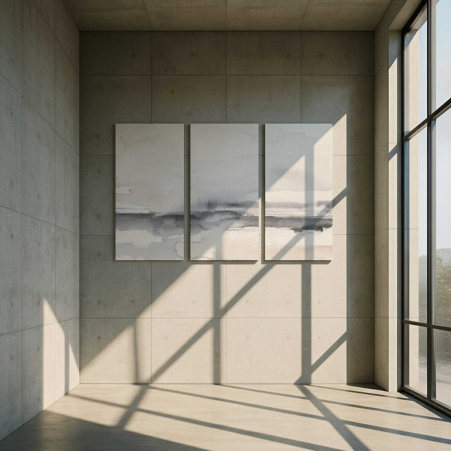 [Color:Stretched Canvas], Picture of art in a room