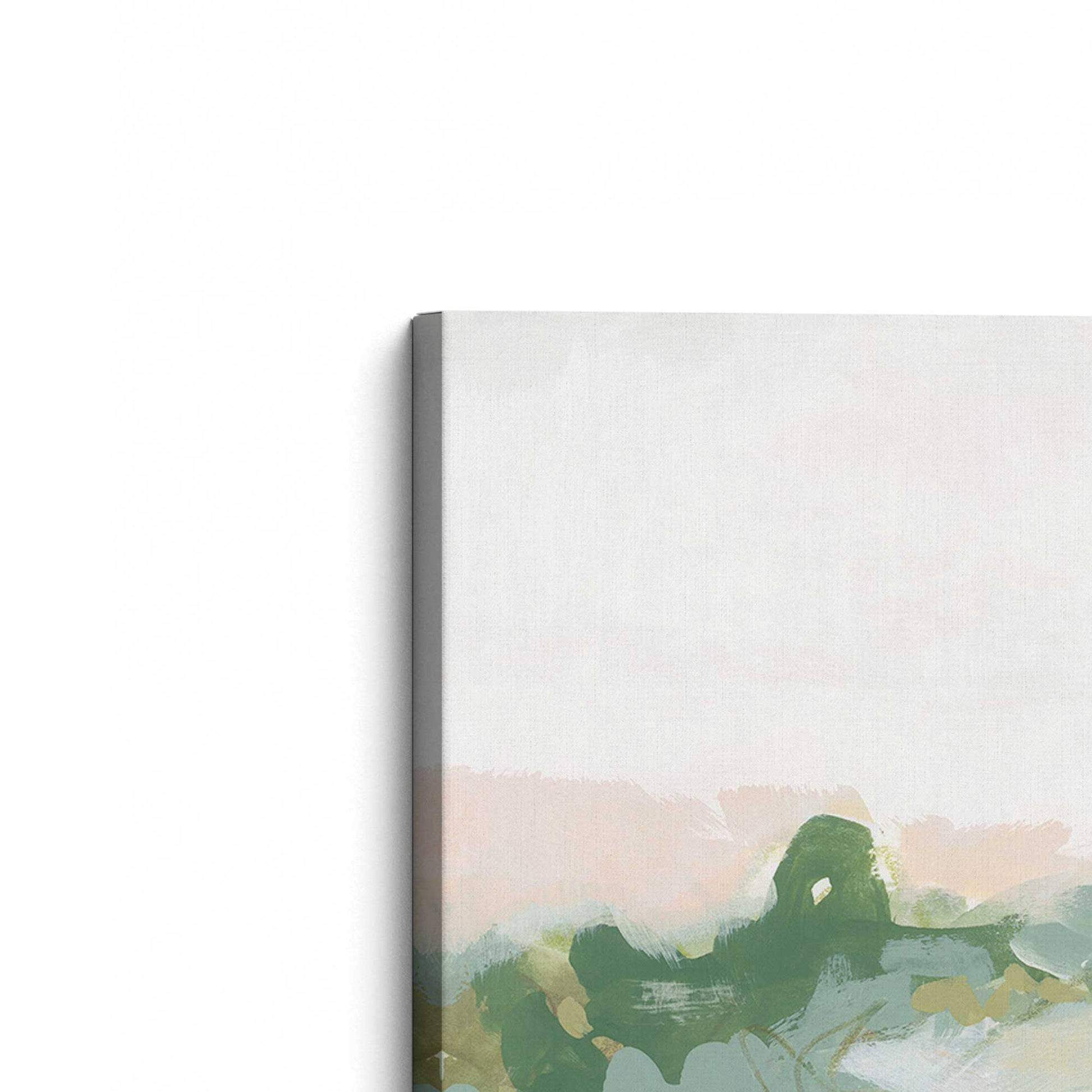 [Color:Stretched Canvas], Picture of the corner of the art