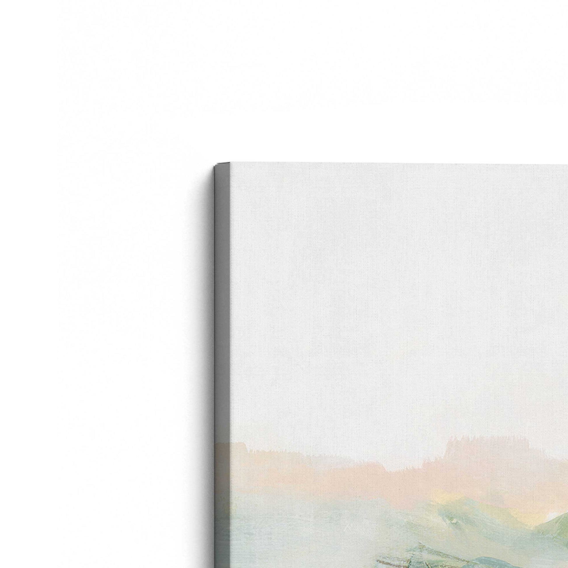 [Color:Stretched Canvas], Picture of the corner of the art