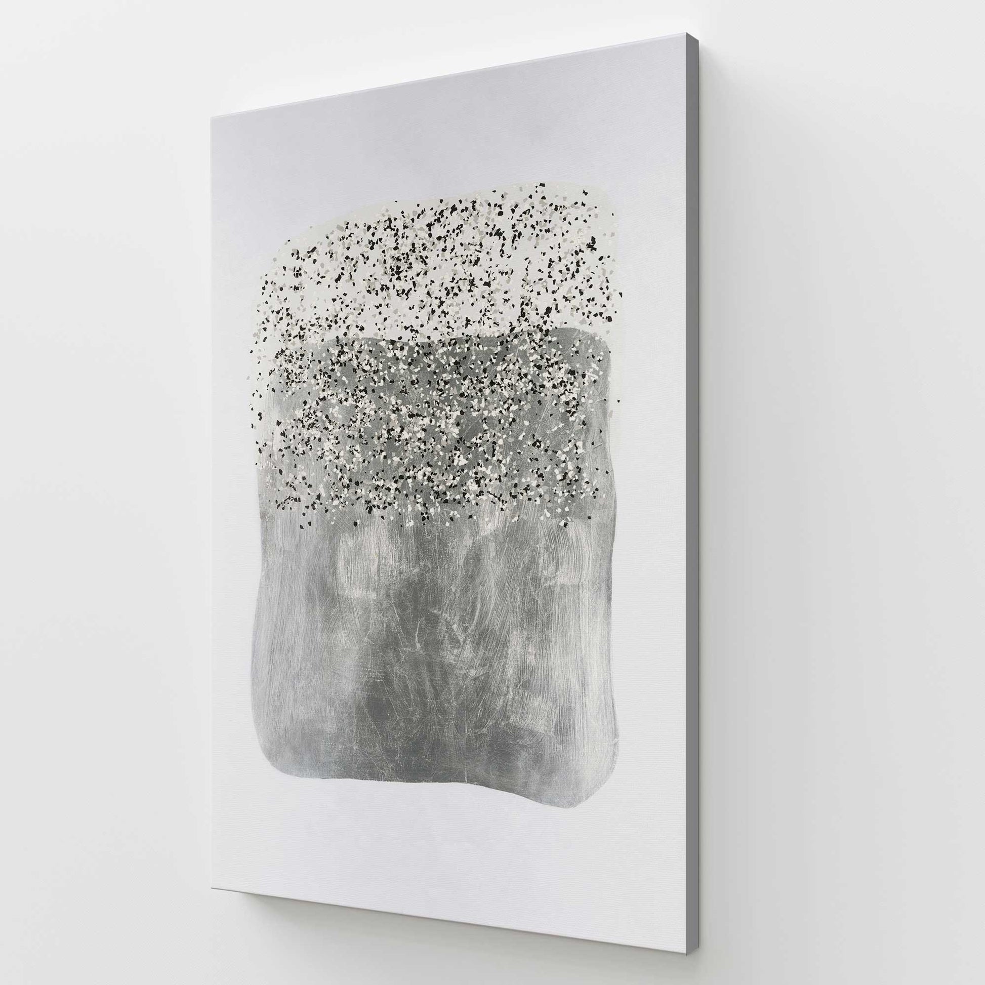 [Color:Stretched Canvas], Picture of art at an angle