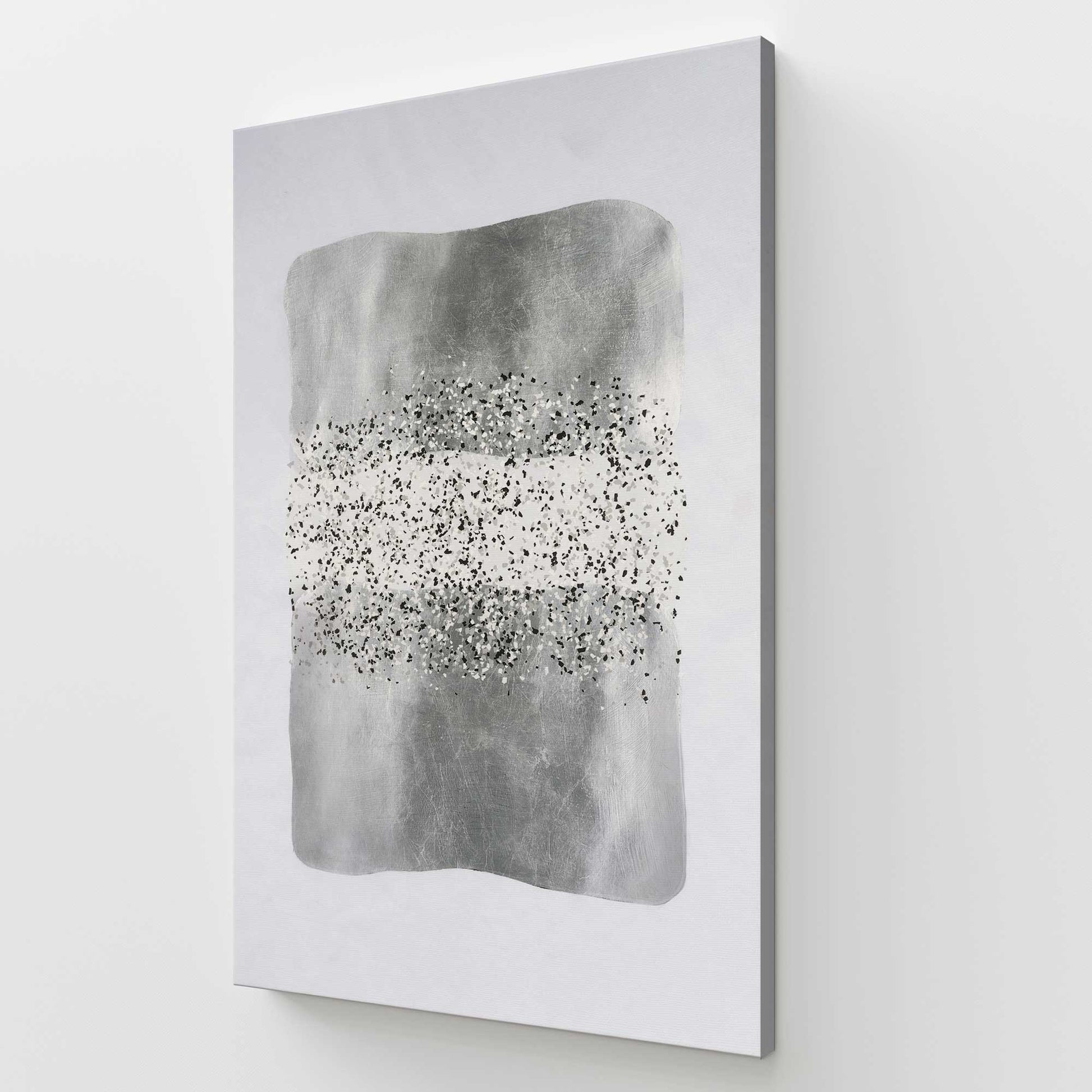 [Color:Stretched Canvas], Picture of art at an angle