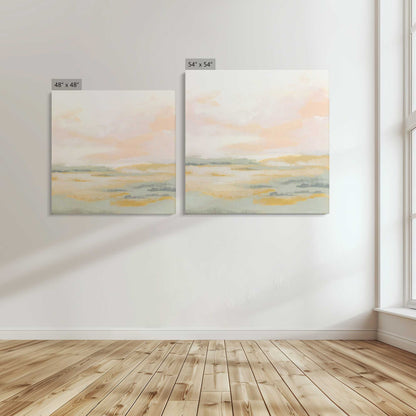 [Color:Stretched Canvas], Image showing the size comparisons