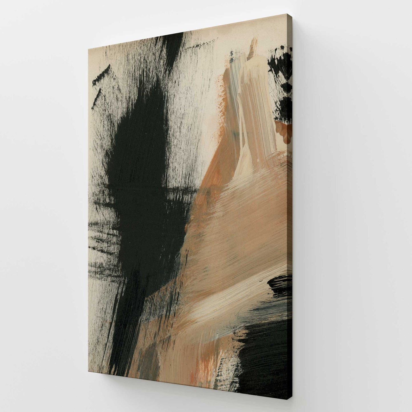 [Color:Stretched Canvas], Picture of art at an angle