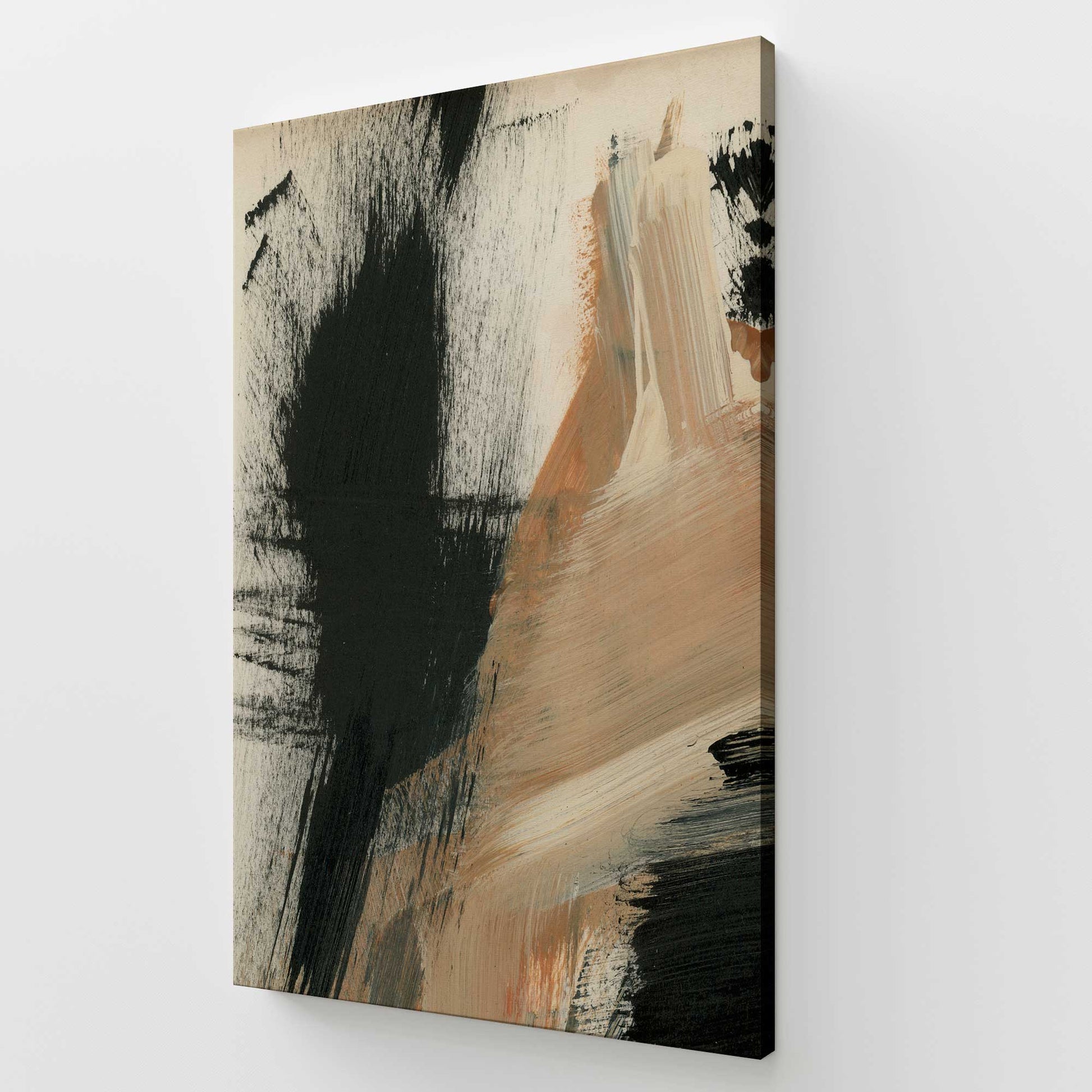 [Color:Stretched Canvas], Picture of art at an angle