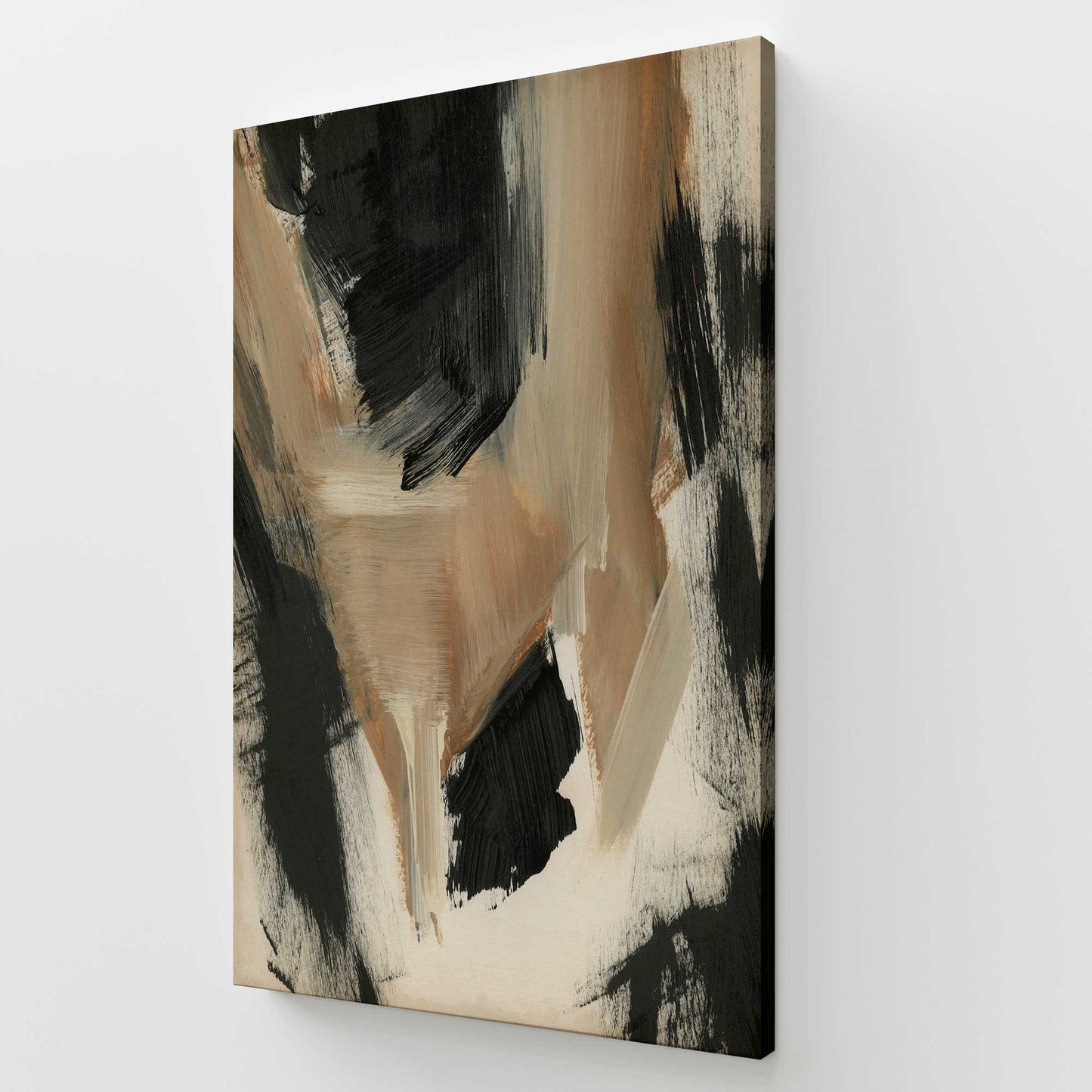 [Color:Stretched Canvas], Picture of art at an angle