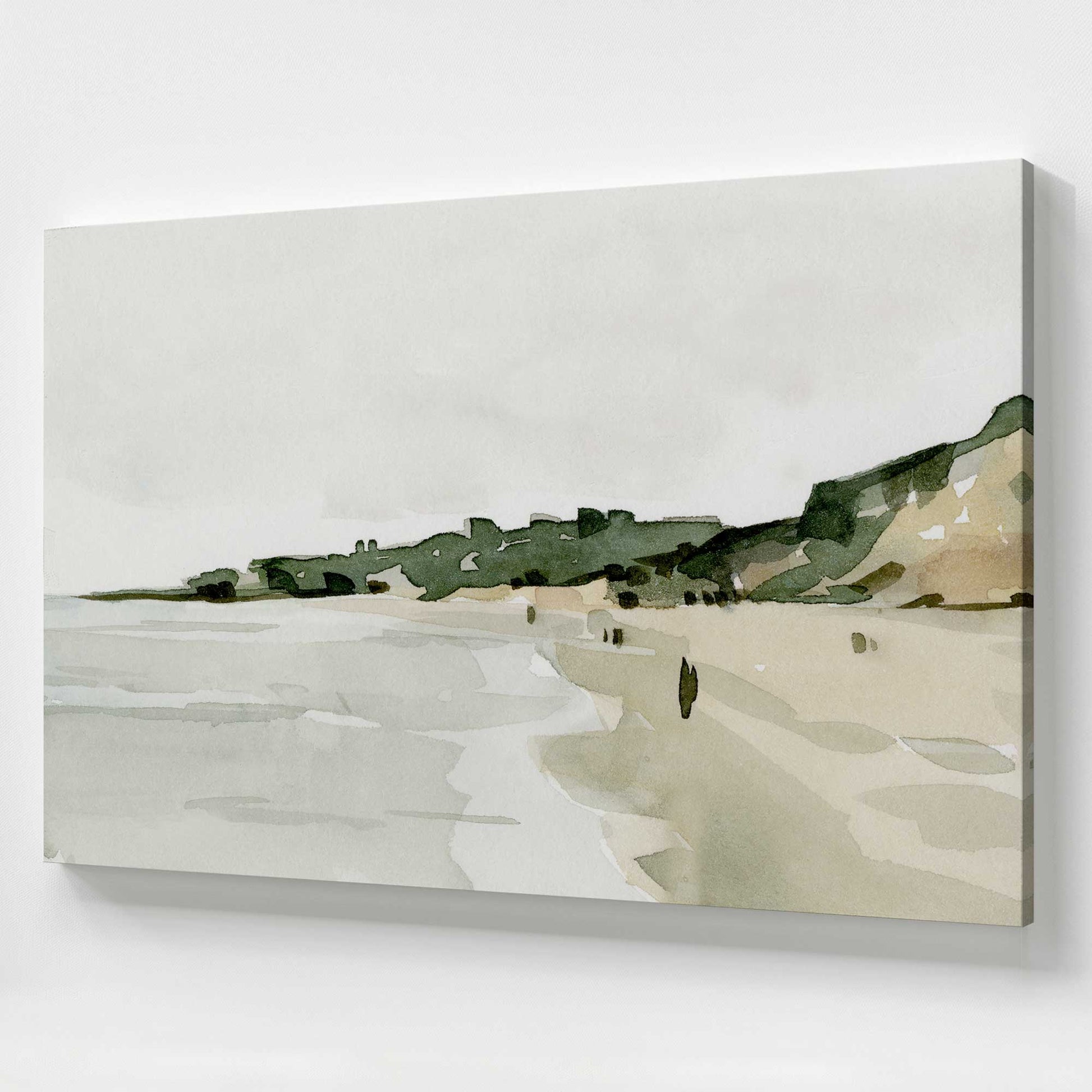 [Color:Stretched Canvas], Picture of art at an angle