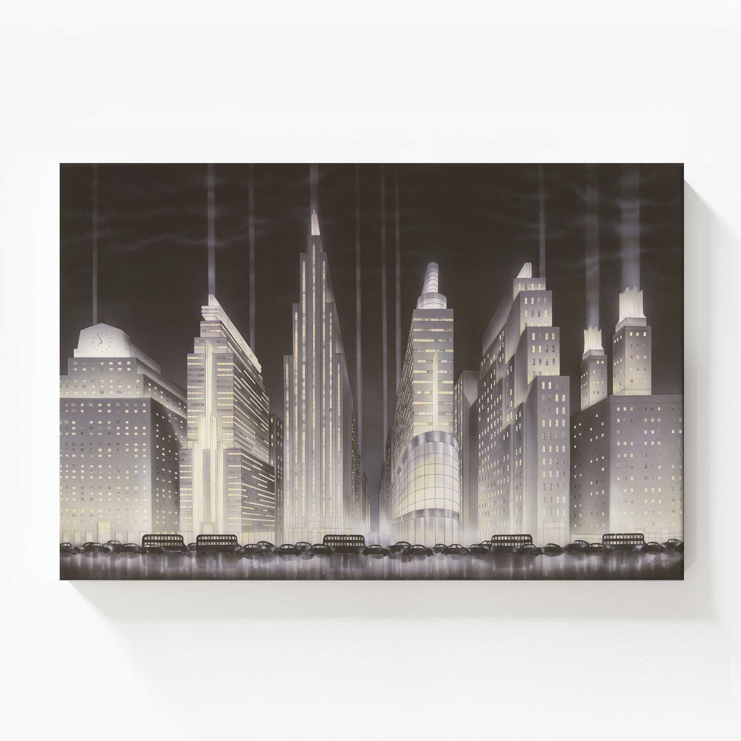 [Color:Stretched Canvas], Picture of art