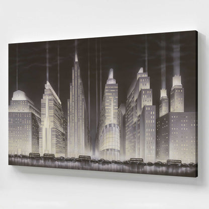 [Color:Stretched Canvas], Picture of art at an angle